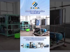 เครื่องทําน้ําแข็งหลอดคุณภาพสูง กําลังเปิดใช้งาน