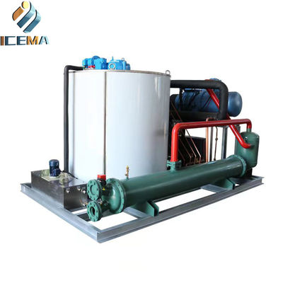 ICEMA Factory Supply เครื่องทําน้ําแข็งน้ําหวาน เครื่องทําน้ําแข็งน้ําแข็งสําหรับการประมงอาหารทะเลสด