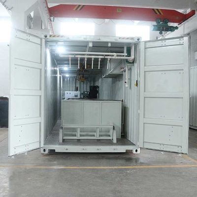 ราคาดี เครื่องทำน้ำแข็งตู้คอนเทนเนอร์ 10t/24h เครื่องทำน้ำแข็งบล็อกอุตสาหกรรม R404a R22 ออนไลน์