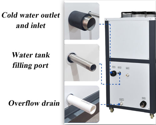 เครื่องทำน้ำเย็นเชิงพาณิชย์อุณหภูมิต่ำ 3HP Air Cooling
