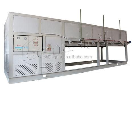 ราคาดี R22 R404A เครื่องทำน้ำแข็งก้อนทำความเย็นโดยตรง น้ำจืด 10 ตันอุตสาหกรรม ออนไลน์
