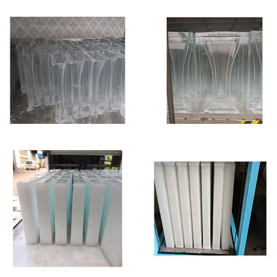 2T Direct Cooling Block Ice Machine Industrial For Sale ฟาร์ม โรงงาน โรงงานอุตสาหกรรม