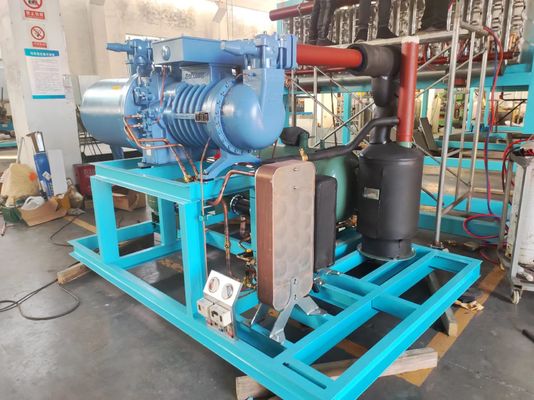 เครื่องแก้ไขน้ําแข็งแบบกําหนดเอง 6450*2360*2530mm สําหรับการผลิตน้ําแข็ง