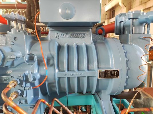 เครื่องทำน้ำแข็งบล็อกระบายความร้อนโดยตรง 25T