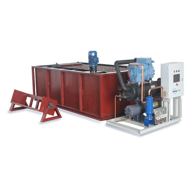 เครื่องทำน้ำแข็งก้อนแช่เย็น 3T 5T ​​10T 12.37kw