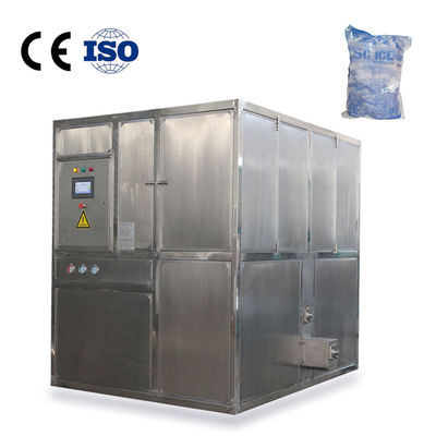 เครื่องทำน้ำแข็งอุตสาหกรรม 3T / 24h ก้อนน้ำแข็งขนาดใหญ่อัตโนมัติสำหรับร้านกาแฟ / เครื่องดื่ม / อุตสาหกรรม / โรงน้ำแข็ง