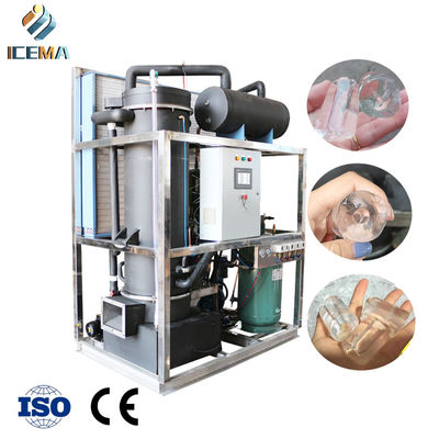 เครื่องทำน้ำแข็งหลอดเชิงพาณิชย์ 8 ตัน/24 ชม. อัตโนมัติ 380V