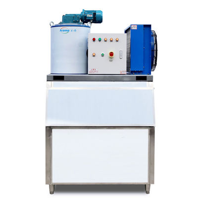 เครื่องทำน้ำแข็งเกล็ดน้ำจืด 300KG 0.3T สำหรับร้านอาหาร