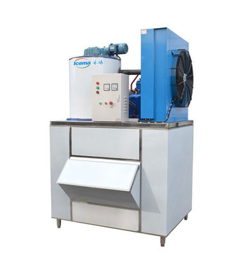เครื่องทำน้ำแข็งเกล็ดน้ำจืด 300KG 0.3T สำหรับร้านอาหาร