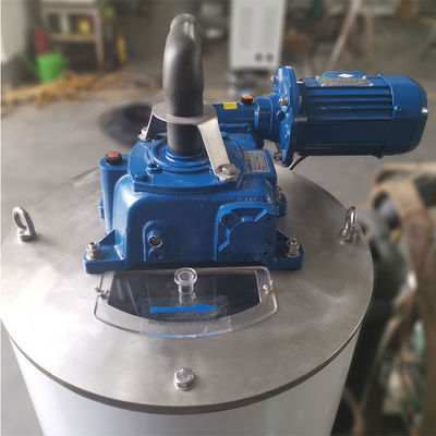 8000KG/24H ระบบเก็บน้ําแข็งอัตโนมัติ เครื่องจักรทําน้ําแข็งกระบอก อุตสาหกรรมพาณิชย์