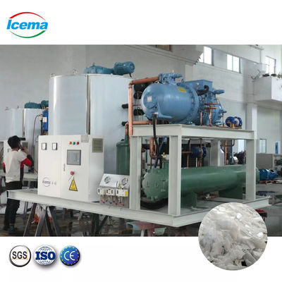 ราคาดี เครื่องทำน้ำแข็งเกล็ดน้ำจืดอุตสาหกรรม 20 ตัน 220V ออนไลน์