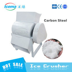 เครื่องบดน้ำแข็งอุตสาหกรรมแบบใช้มือไฟฟ้า 4kw 200กก./นาที