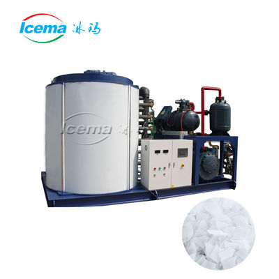 ราคาดี เครื่องทำน้ำแข็งเกล็ดน้ำทะเลเชิงพาณิชย์ 5 ตัน 20.5KW ออนไลน์