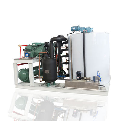 ราคาดี เครื่องทำน้ำแข็งเกล็ดน้ำทะเล 10 ตัน Commercial 32kw ​​380V ออนไลน์