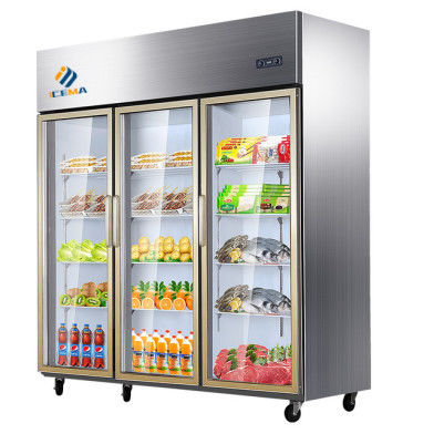 โรงแรมตู้เย็นพาณิชย์ 1350L ห้องเย็น