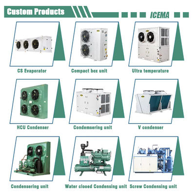 230V 380V Air Cooled Condensing Unit หน่วยทำความเย็นคอมเพรสเซอร์