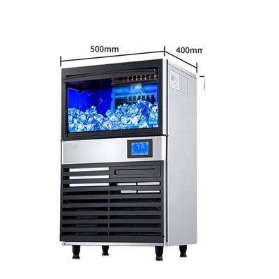 เครื่องทําน้ําแข็งจากสแตนเลสขนาด 50 กิโลกรัมของนิสสัน สามารถปรับแต่งขนาดน้ําแข็งให้เป็นขนาดสําหรับใช้ในบาร์