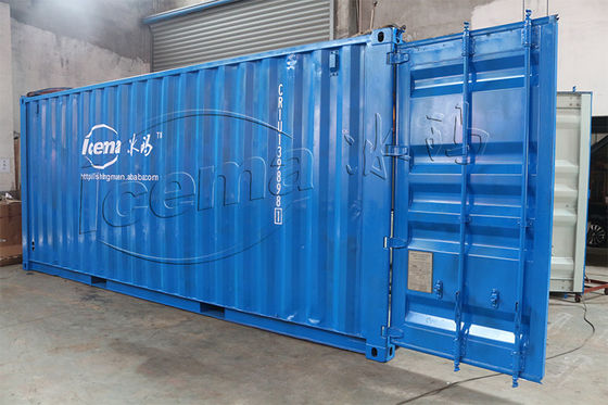 โรงงานไอซ์บล็อกในถัง ICEMA Emerson 3 ตัน