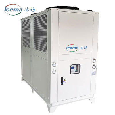 ใช้งานง่าย เครื่องทําความเย็นน้ําเย็นด้วยอากาศอัตโนมัติ 10HP สําหรับการใช้งานในอุตสาหกรรม