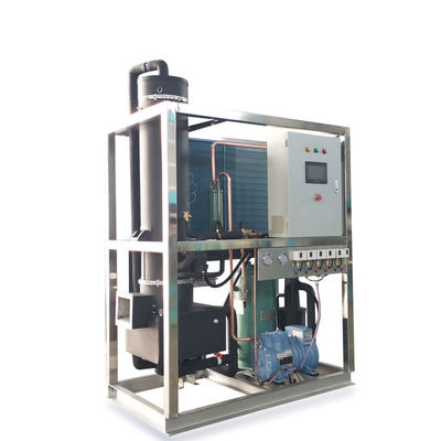 ใบรับรอง CE 1TON 2TON 5TON 10TON เครื่องทําน้ําแข็งท่อสําหรับความต้องการของเครื่องทําน้ําแข็งตามสั่ง