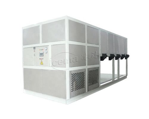 ราคาดี เครื่องทําน้ําแข็งอุตสาหกรรม 10T/24H พร้อมเครื่องเย็นโดยตรงและสารเย็น R404A/R22 ออนไลน์