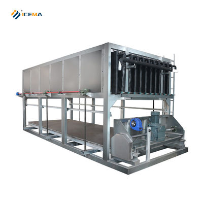 15T / 20T เครื่องทําน้ําแข็งบล็อคผลิตสูงและ Bitzer / Hanbell เครื่องบดสําหรับการผลิต