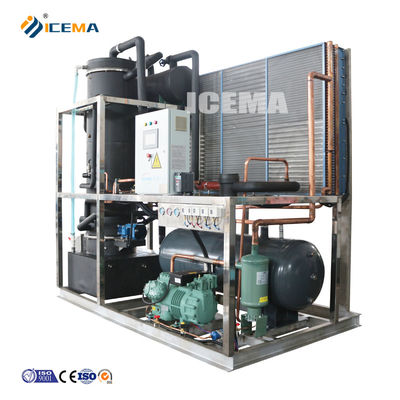 ICEMA เครื่องทําหลอดน้ําแข็ง 8T อัตโนมัติเต็ม พร้อมความจุในการเก็บน้ําแข็งตามความต้องการ