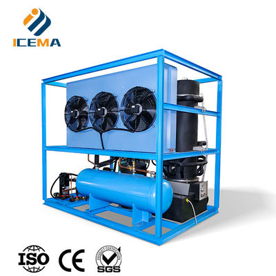 ICEMA Tube Ice Making Machine ปรับปรุงผลิตรายวัน 1T-30T เหมาะสําหรับขาย Ice Bars โรงแรมสามารถมีเครื่องบรรจุกล่องกระเป๋าน้ําแข็ง
