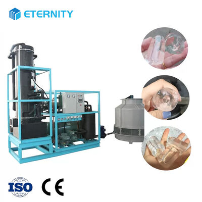 ซื้อ ICEMA 25T/24H Industrial Tube Ice Machine with 21mm/24mm/28mm/34mm Tube Ice and -8 ℃ Temperature for High Efficiency Cooling online manufacture