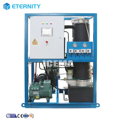 ซื้อ 10Ton/Day Tube Ice Machine with R404a/R22a Refrigerant and 22/25/32/38mm Ice Size online manufacture