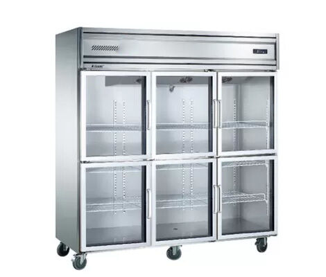 ซื้อ ตู้แช่แข็งตู้เย็นตั้งตรงประตูกระจก 1350L เชิงพาณิชย์ความจุขนาดใหญ่พิเศษ online manufacture