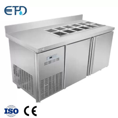 ซื้อ ตู้เย็นตั้งโต๊ะ 340L สำหรับอาหารสด R134A R22 การผลิตออนไลน์