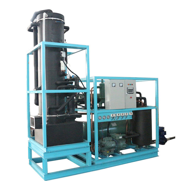 8000 KG Bizter Compressor Ice Tube Machine 20 ตัน 30 ตัน โซลูชั่นน้ําแข็งอุตสาหกรรมของคุณ