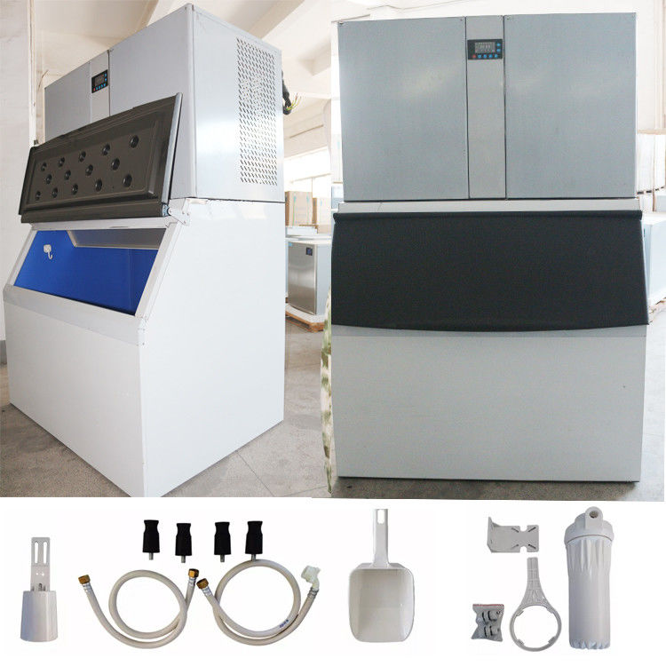 220-380V โวลเตจและ R404a / R507a เครื่องเย็น เครื่องทําน้ําแข็งแบบพาณิชย์ที่กําหนดเอง