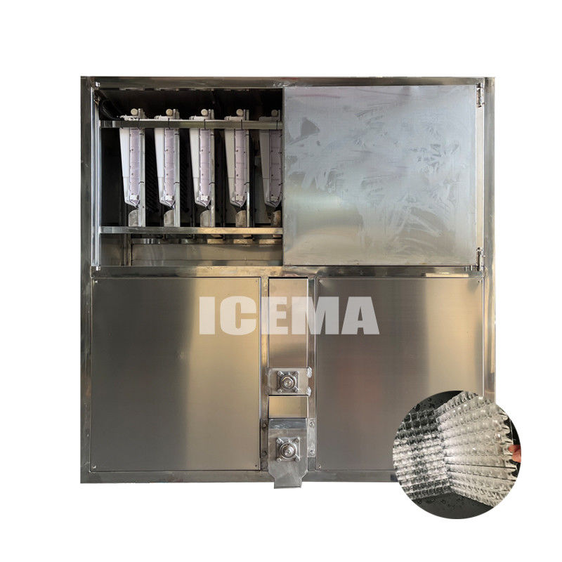 ICEMA 2T/24H เครื่องทําน้ําแข็ง เครื่องทําน้ําแข็งแบบอัตโนมัติสําหรับโรงงานทําน้ําแข็ง