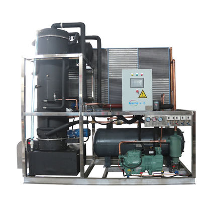 ราคาดี อุตสาหกรรมประสิทธิภาพสูง 21T 22T 23T 24T 25T เครื่องทําน้ําแข็ง Tube Ice Tube Maker Machine ราคาโรงงาน Expo ม.ค. ออนไลน์