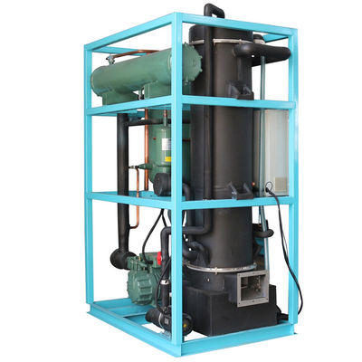 เครื่องทําน้ําแข็งท่อด้วยวาล์วขยาย Danfoss-Denmark 380v / 50hz / 3p