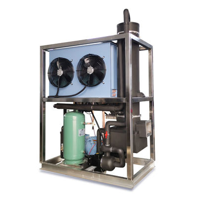 เครื่องแปรรูปน้ําแข็งท่ออุตสาหกรรมสําหรับอุตสาหกรรมอาหาร