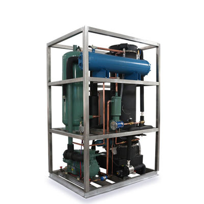 1 เครื่องทําน้ําแข็ง Tube ระยะเวลาที่มี 1T / 24h ความจุออก