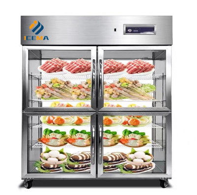 ราคาดี ตู้แช่แข็งตู้เย็นโต๊ะทำงานในครัว 780L พร้อมสี่ประตู ออนไลน์
