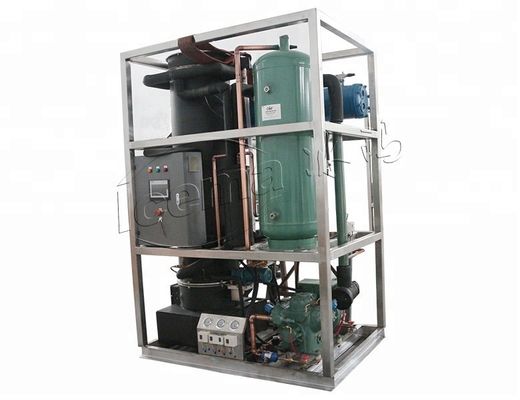 ราคาดี R404a เครื่องทําน้ําแข็งท่อเย็น 1-5 ตัน/วัน และสมบูรณ์แบบสําหรับธุรกิจของคุณ ออนไลน์