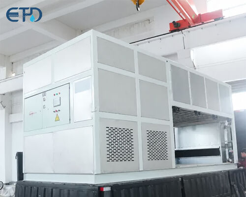 37.5KW ความจุในการเย็น เครื่องบล็อกเย็นตรง เครื่องบล็อกน้ําแข็งที่มีเครื่องระเหยแผ่นเหล็กไร้ขัด